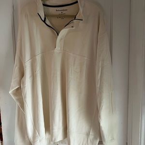 Bullock & Jones pima cotton quarter zip pullover size 2XL